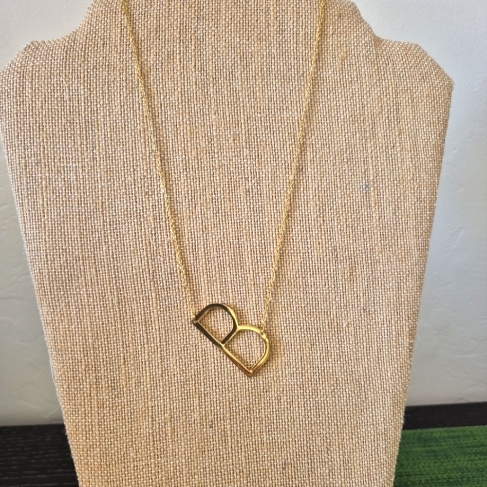 Monogram pendant necklace, initial B Anthropologie  NEW